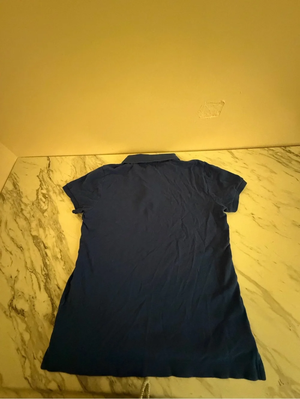 Ralph Lauren Royal Blue Short-Sleeve Polo with Pony Emblem